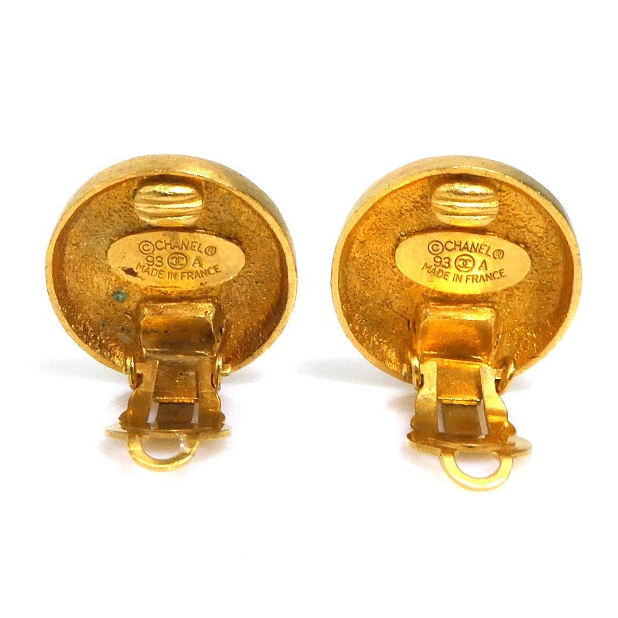 Chanel Earrings CC Logo