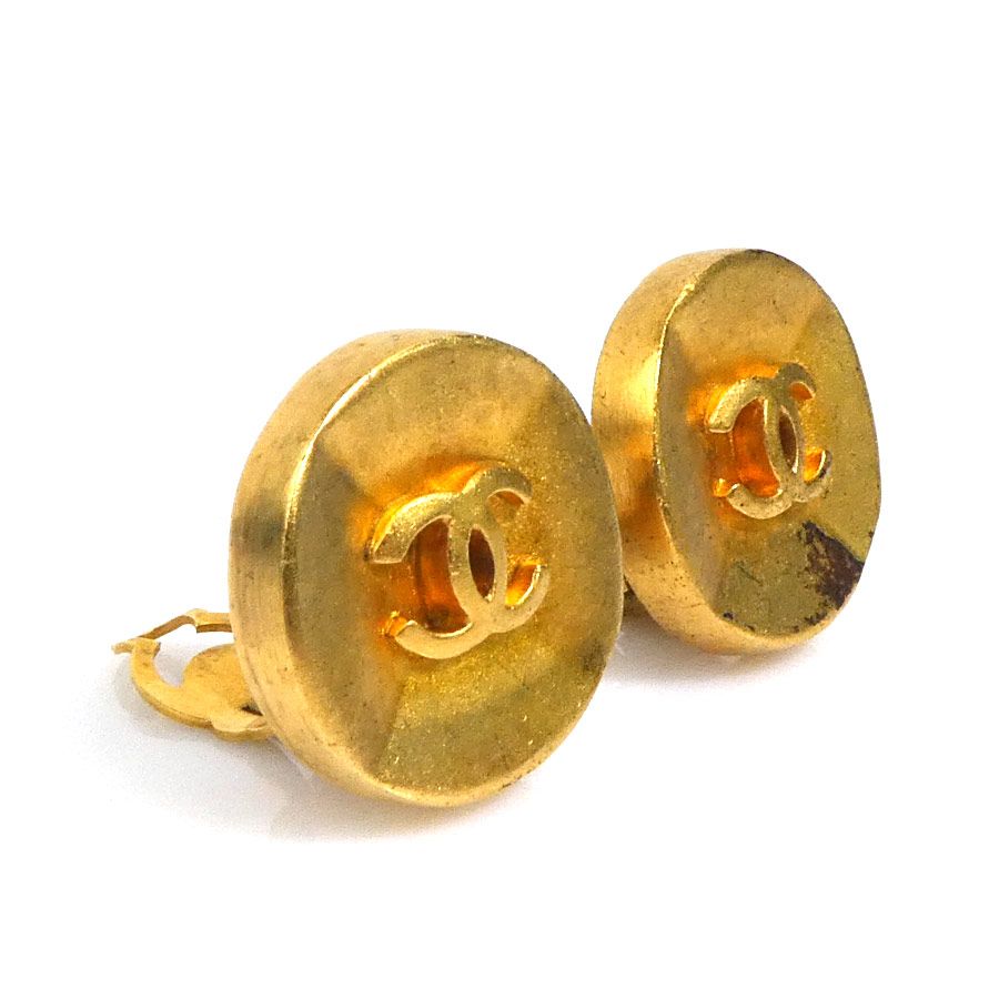 Chanel Earrings CC Logo