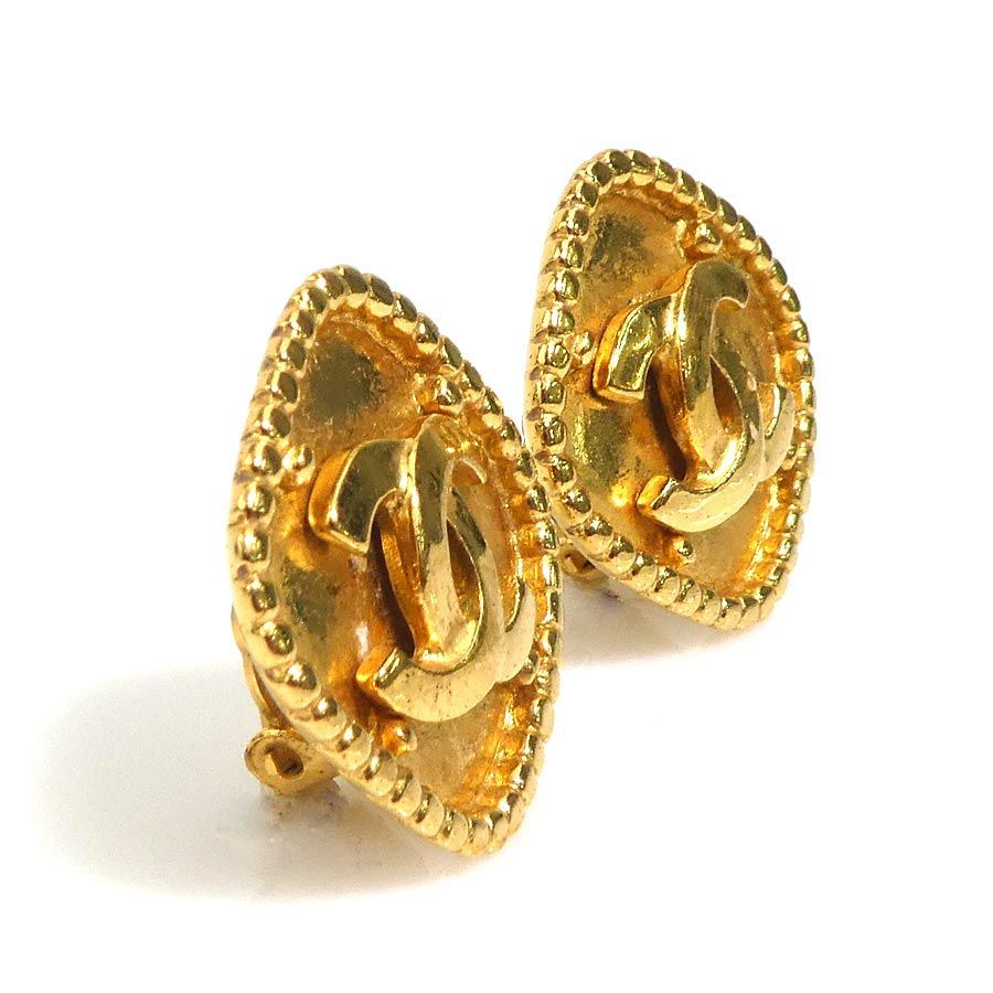 Chanel Earrings CC Logo