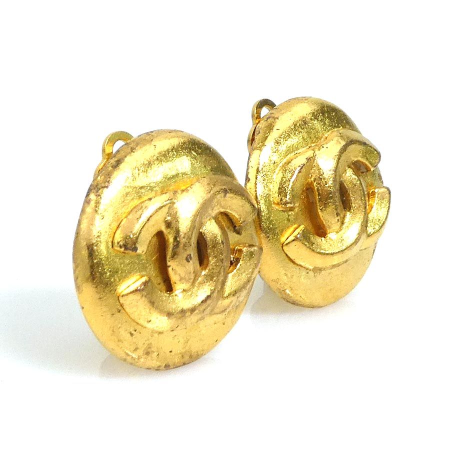 Chanel Earrings CC Logo