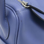 Hermes 2-Way Bag Lindy 26 Tresage Veau Swift Blue Brighton Capucines Saffiano