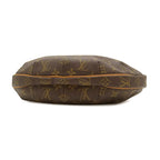 Louis Vuitton Shoulder Bag Croissant MM Monogram Canvas Gold Brown