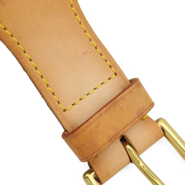 Louis Vuitton Shoulder Bag Croissant MM Monogram Canvas Gold Brown