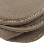 Hermes Shoulder Bag Evelyne 3 GM Taurillon Clemence Etoupe Silver Gray