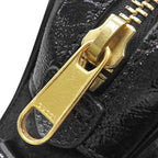 Gucci Shoulder Bag Ophidia Small Pochette Suede Black Gold Sherry Line