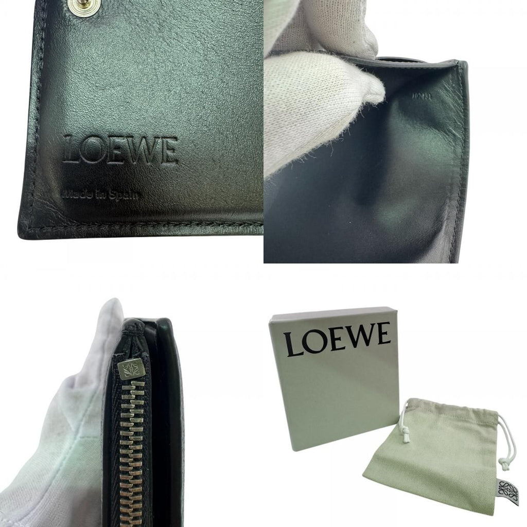 Loewe Compact Wallet Slim Anagram Bifold