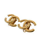 Chanel CC Logo Earrings