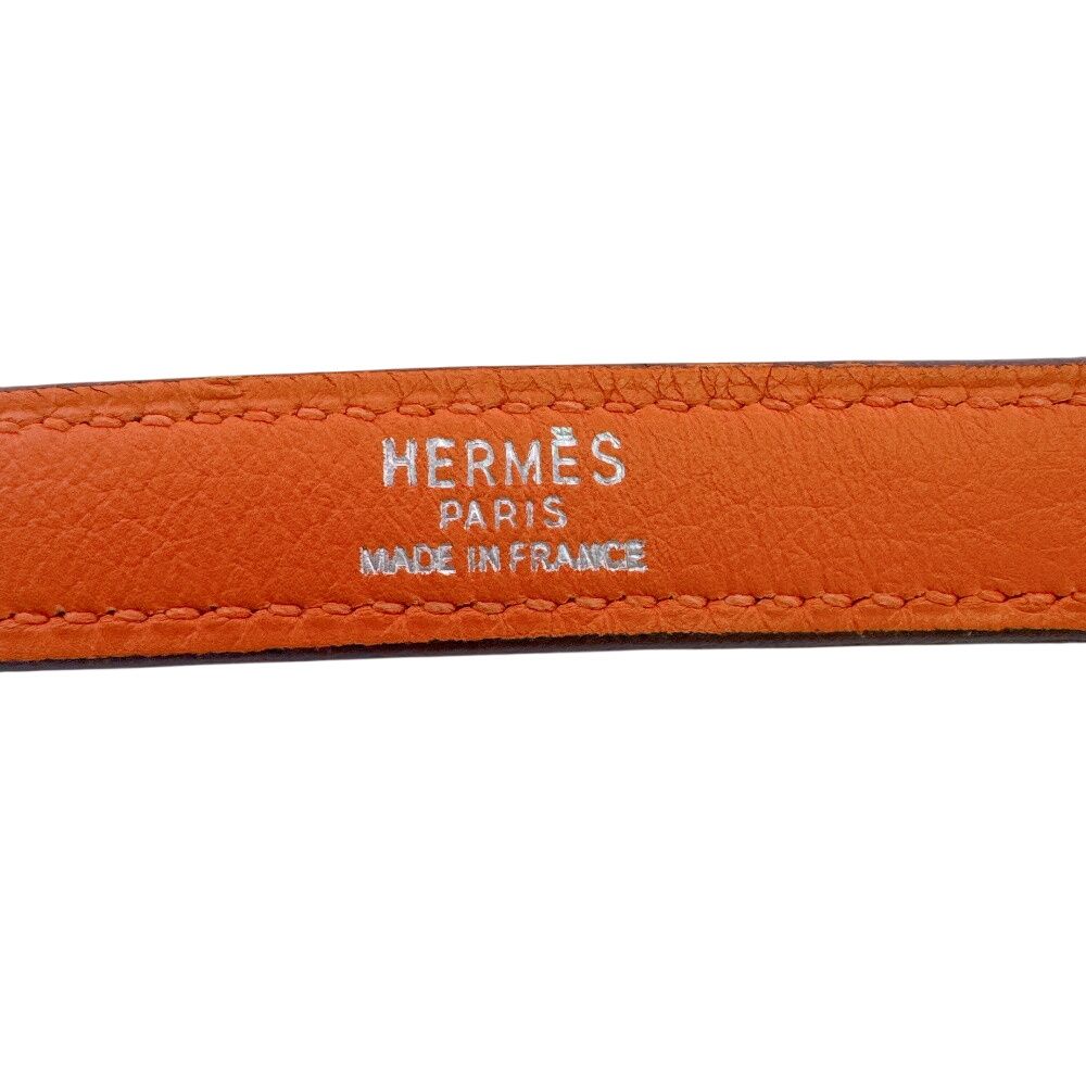 Hermes Shoulder Strap Bag Straps Orange