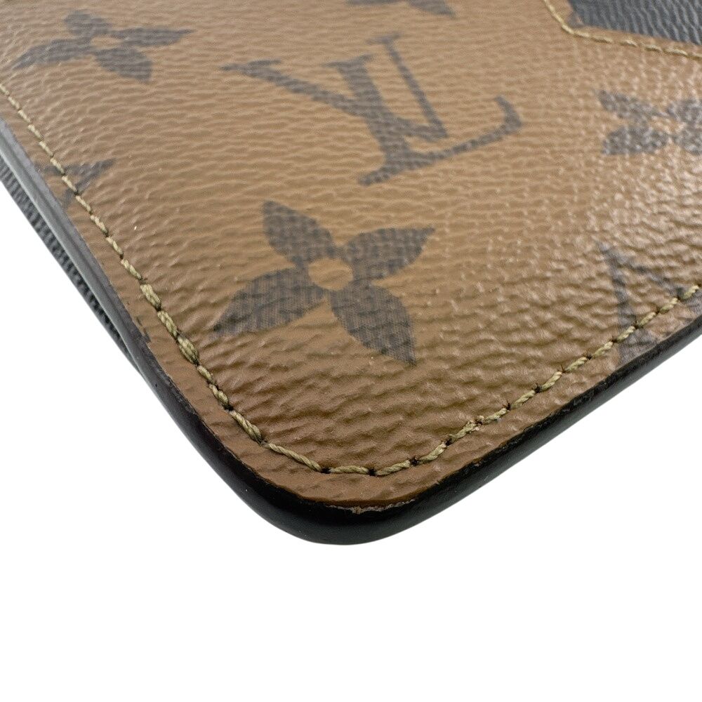Louis Vuitton Card Holder Romy Monogram Reverse Coin Case