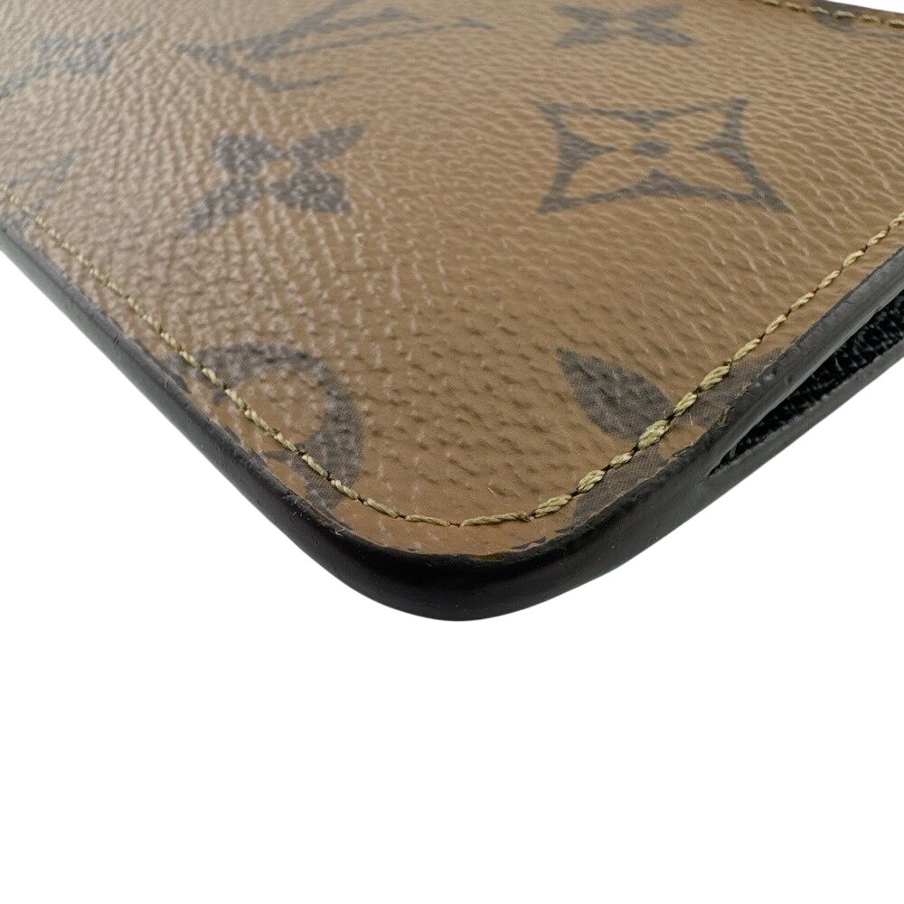 Louis Vuitton Card Holder Romy Monogram Reverse Coin Case