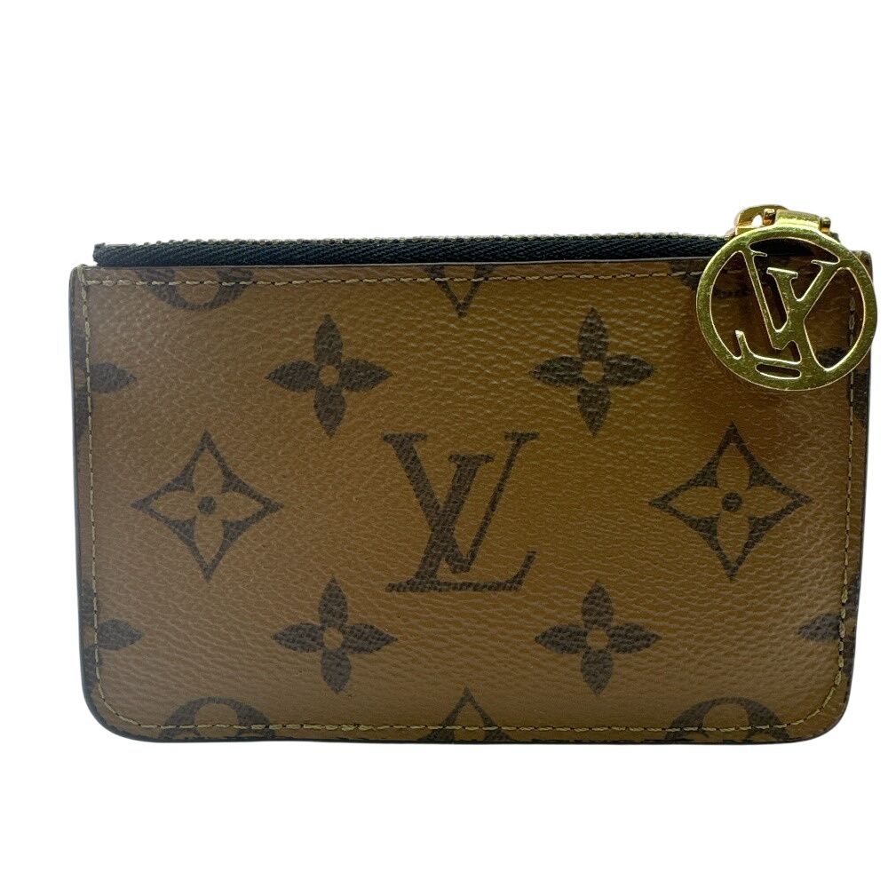 Louis Vuitton Card Holder Romy Monogram Reverse Coin Case