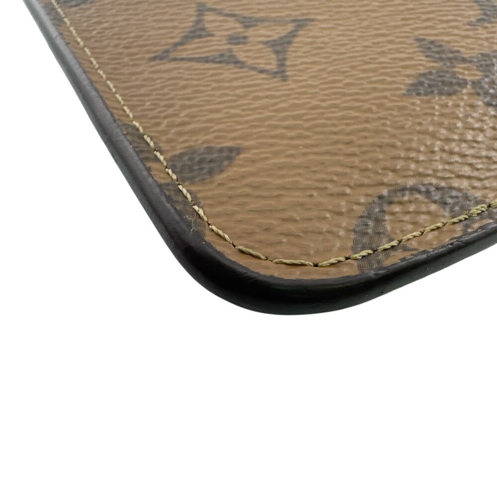 Louis Vuitton Card Holder Romy Monogram Reverse Coin Case