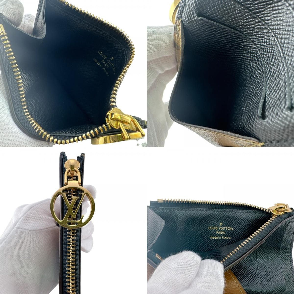 Louis Vuitton Card Holder Romy Monogram Reverse Coin Case