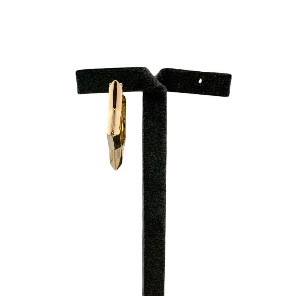 Prada Hoop Earrings Gold