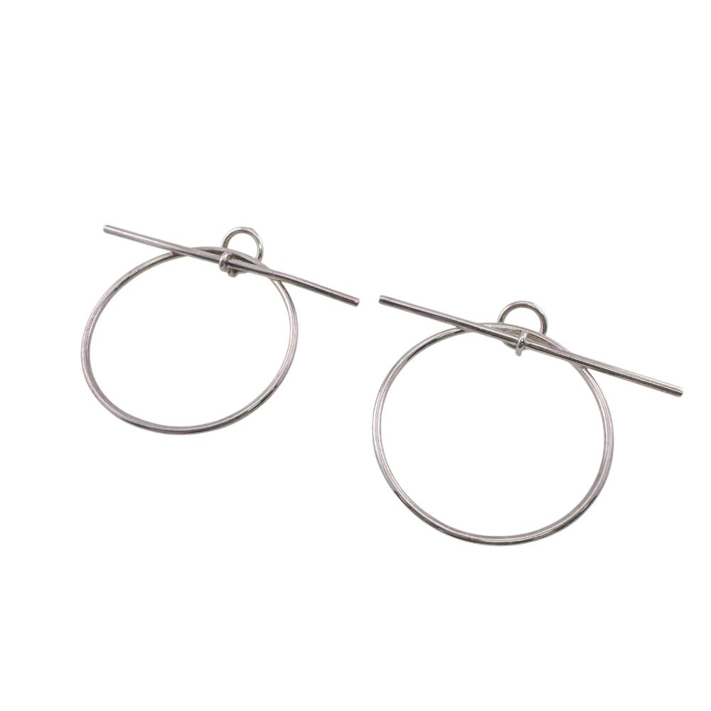 Hermes Loop MM Earrings