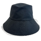 Dior Bucket Bob Tulle Veil Teddy-D Bob Hat Oblique — view 2