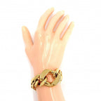 Saint Laurent Paris Bracelet Chain Gold — view 2