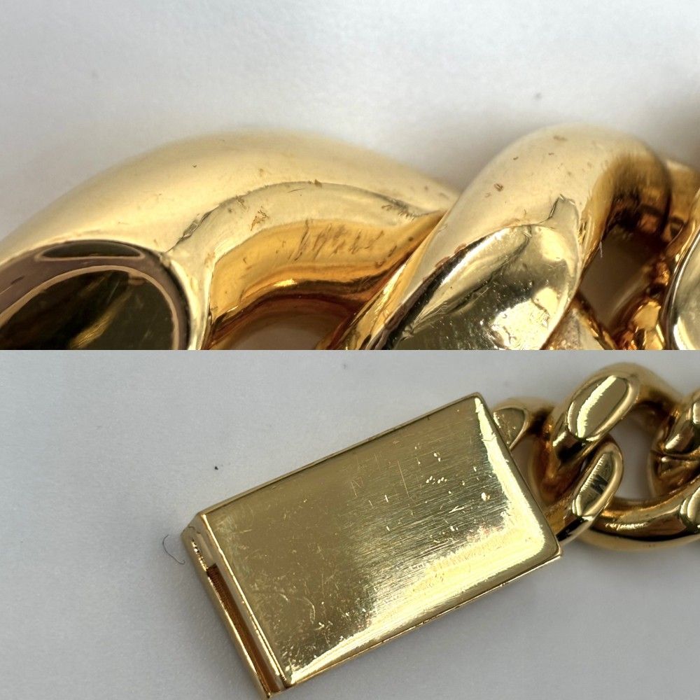 Saint Laurent Paris Bracelet Chain Gold — view 5