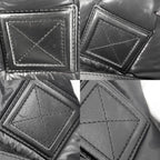 Chanel Handbag Coco Cocoon PM Reversible Tote CC Logo Quilted Nylon Black — view 7
