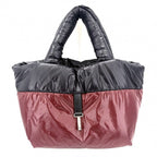 Chanel Handbag Coco Cocoon PM Reversible Tote CC Logo Quilted Nylon Black — view 4