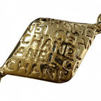 Chanel Necklace CC Logo Mademoiselle Long Gold Plated — view 7
