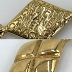 Chanel Necklace CC Logo Mademoiselle Long Gold Plated — view 5
