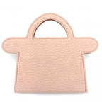 Fendi Card Case Peekaboo Selleria Set Era Leather Pink Silver — view 2