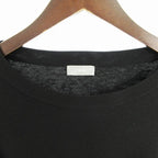 Dior XXL Knit Sweater Wool Long Sleeve Crew Neck Logo Patch Embroidery Black — view 5
