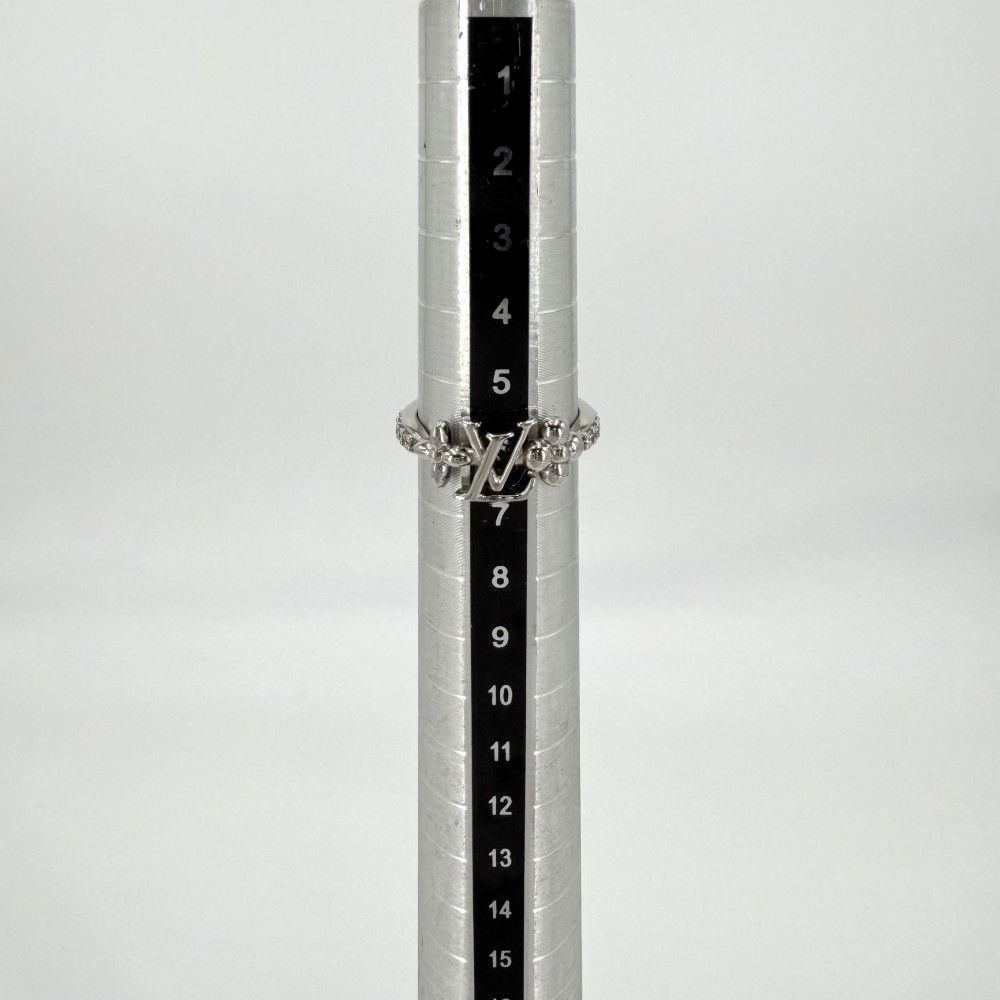 Louis Vuitton Ring Monogram Flower LV Iconic XS Silver — view 4