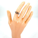 Louis Vuitton Ring Monogram Flower LV Iconic XS Silver — view 2