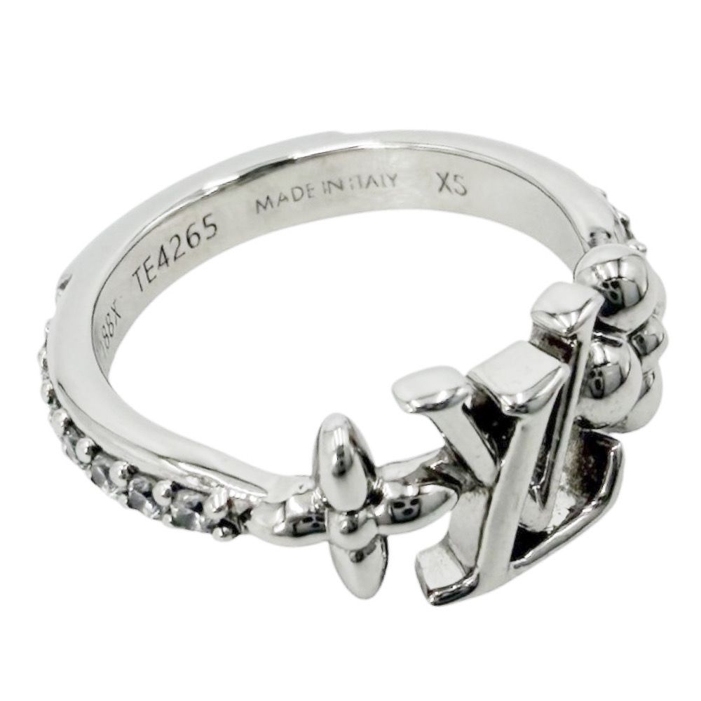 Louis Vuitton Ring Monogram Flower LV Iconic XS Silver
