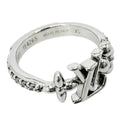 Louis Vuitton Ring Monogram Flower LV Iconic XS Silver