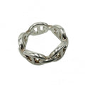 Hermes Ring Chaine D'Ancre Enchainee Small Items 54 925 Sterling Silver