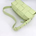 Bottega Veneta Small Brick Cassette Maxi Intrecciato Shoulder Bag Leather Light — view 6