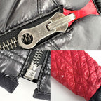 Chanel Jacket Reversible Down Color Quilted CC Logo 36 Black Pink Gunmetal — view 8