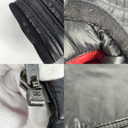 Chanel Jacket Reversible Down Color Quilted CC Logo 36 Black Pink Gunmetal — view 6