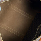 Celine Boston Bag Leather Brown Gold — view 5