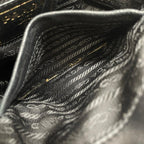 Prada Handbag Nylon Black Gold — view 7