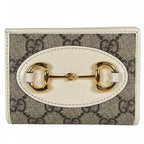 Gucci Bifold Wallet GG Canvas Brown Gold