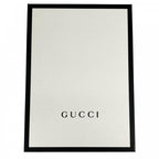 Gucci Scarf Sherry Line Wool Silk Brown — view 8