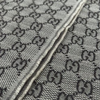 Gucci Scarf Sherry Line Wool Silk Brown — view 7