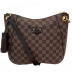 Louis Vuitton Shoulder Bag South Bank Damier Canvas Brown Gold