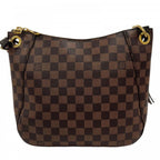 Louis Vuitton Shoulder Bag South Bank Damier Canvas Brown Gold — view 2