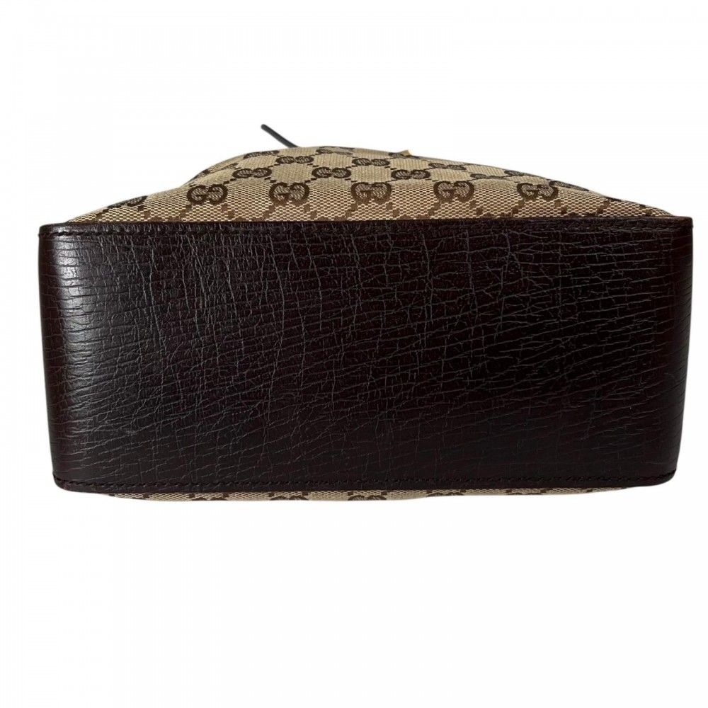 Gucci Handbag GG Canvas Brown Gold — view 4
