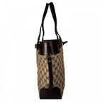 Gucci Handbag GG Canvas Brown Gold — view 3