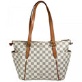 Louis Vuitton Tote Bag Totally PM Damier Azur Canvas Ivory Gold