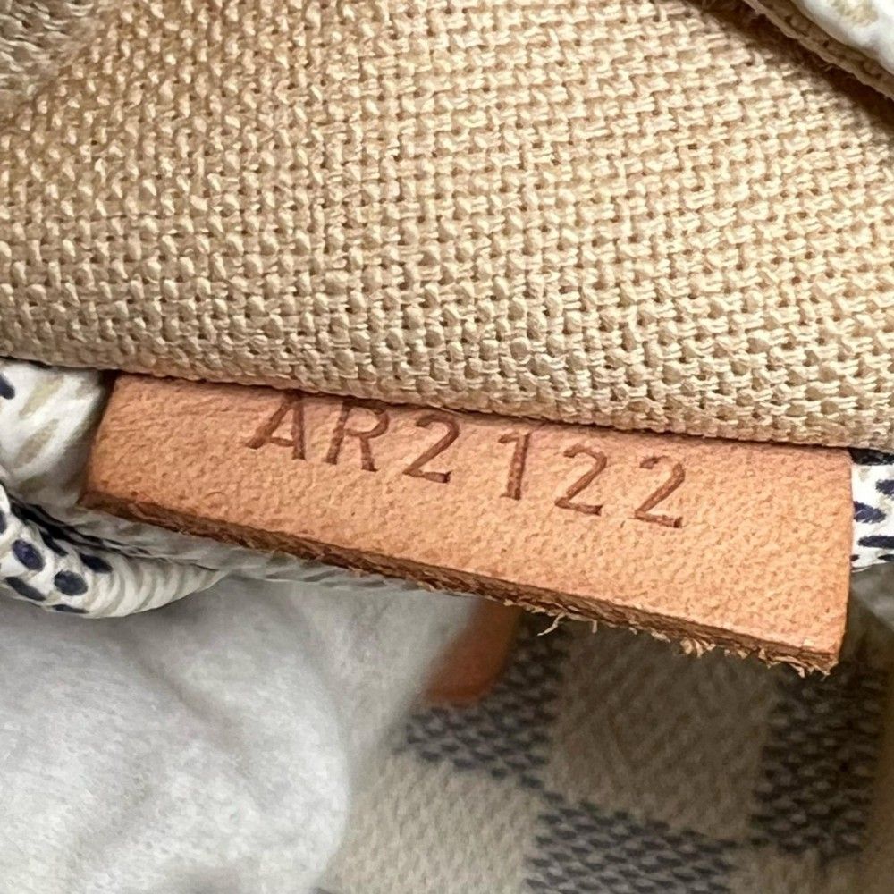 Louis Vuitton Tote Bag Totally PM Damier Azur Canvas Ivory Gold — view 8
