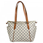 Louis Vuitton Tote Bag Totally PM Damier Azur Canvas Ivory Gold — view 2