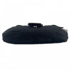 Fendi Handbag Mamma Bucket Satin Black Silver — view 4