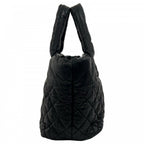 Chanel Handbag Coco Cocoon Leather Black Silver — view 3